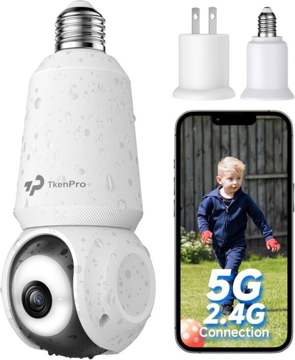 Streaming Light Bulb Security Camera
