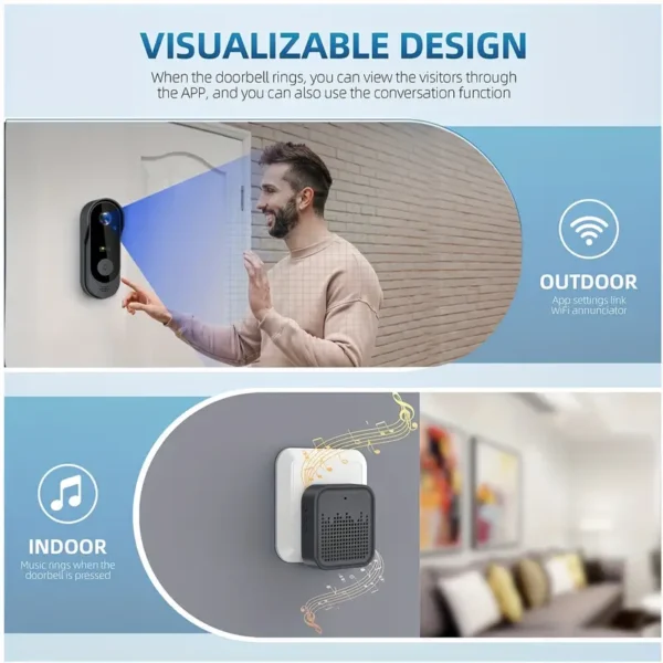 Streaming Doorbell Security Camera - Image 2