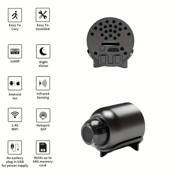Streaming Mini Wireless Camera